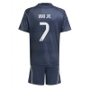 Camiseta Real Madrid Vinicius Junior #7 Segunda Equipación Replica 2025-26 para niños mangas cortas (+ Pantalones cortos) Camiseta Real Madrid Vinicius Junior #7 Segunda Equipación Replica 2025-26 para niños mangas cortas (+ Pantalones cortos)
